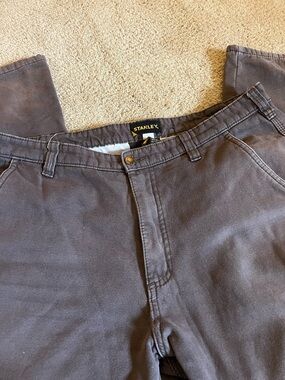 Stanley Dark Brown Work Pants